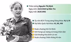 Nguyễn Thị Định - Huyền thoại một nữ tướng
