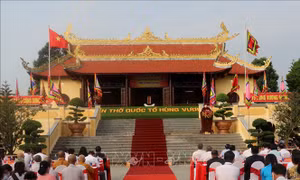 Kiên Giang: Dâng hương tri ân công đức Quốc Tổ Hùng Vương