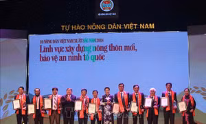 Lễ tôn vinh 'Nông dân Việt Nam xuất sắc 2018'