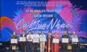 Bế mạc Liên hoan Ca múa nhạc toàn quốc năm 2021 đợt 2