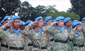 Bàn giao Bệnh viện dã chiến cấp 2 số 6 về Cục Gìn giữ hòa bình Việt Nam