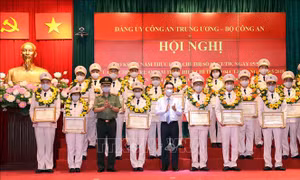 Thường trực Ban Bí thư Võ Văn Thưởng: Phát huy trách nhiệm nêu gương trong lực lượng Công an nhân dân