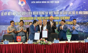 Việt Nam – Đức hợp tác để thúc đẩy phát triển bóng đá