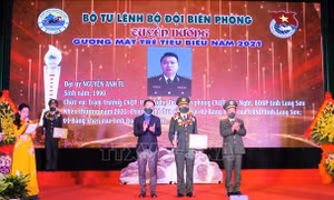 Bộ đội Biên phòng tuyên dương 20 gương mặt trẻ tiêu biểu, triển vọng