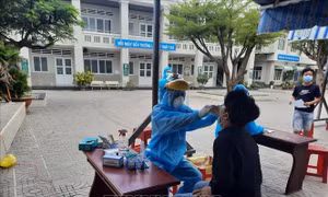 Thị trấn Long Hải vẫn là điểm 'nóng' dịch COVID-19