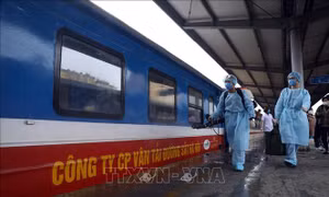 Hướng dẫn mới quy trình tổ chức vận tải đường sắt mùa dịch