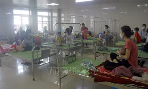 Ninh Bình: Nhiều trẻ em nhập viện do mắc cúm