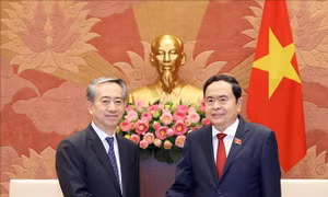 Chủ tịch Quốc hội Trần Thanh Mẫn tiếp Đại sứ Trung Quốc tại Việt Nam