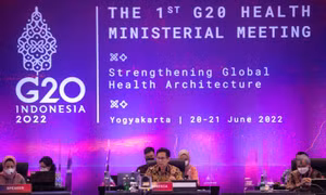 Bộ trưởng Y tế các nước G20 nhóm họp tại Indonesia