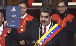 Tổng thống Venezuela Nicolas Maduro tuyên thệ nhậm chức nhiệm kỳ 2