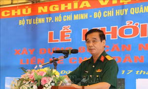 Long An: Nâng cao sức mạnh bảo vệ biên giới quốc gia