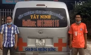 Tạm giữ lái xe cứu thương vi phạm quy định phòng, chống dịch COVID-19