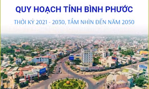 Quy hoạch tỉnh Bình Phước thời kỳ 2021-2030, tầm nhìn đến năm 2050