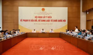 Hội nghị lấy ý kiến về phạm vi sửa đổi, bổ sung Luật Tổ chức Quốc hội