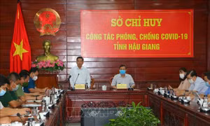 Gia tăng ca mắc, Hậu Giang thiết lập lại các chốt kiểm soát dịch COVID-19