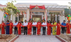 Trao tặng Thư viện xanh và Tủ sách Đinh Hữu Dư cho học sinh vùng khó khăn ở Nghệ An