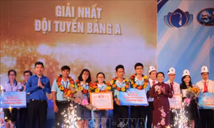 Trao giải Hội thi Olympic các môn khoa học Mác - Lênin và Tư tưởng Hồ Chí Minh năm 2019