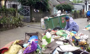 Phòng tránh dịch bệnh bùng phát sau mưa lũ tại Quảng Nam 