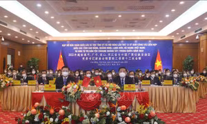 Tăng cường giao lưu, hợp tác đoàn của 4 tỉnh biên giới Việt Nam và Khu tự trị dân tộc Choang Quảng Tây (Trung Quốc)