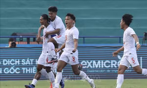 U23 Myanmar thắng U23 Philippines bằng lối chơi nhanh, kỹ thuật