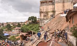 Sập tòa nhà ở Sierra Leone khiến ít nhất 8 người tử vong