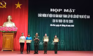 Nhiều hoạt động nhân ngày thành lập Hội Liên hiệp Phụ nữ Việt Nam 20/10