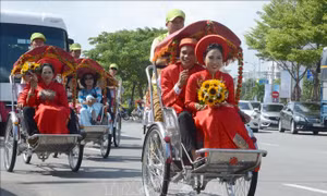 Đám cưới tập thể của công nhân nghèo Đà Nẵng