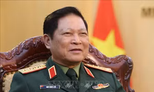 Thường vụ Quân ủy Trung ương làm việc tại Bộ Tư lệnh Quân khu 1