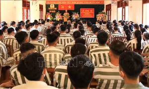 Gia Lai: Trên 800 phạm nhân được ân giảm án dịp Tết Nguyên đán 2024