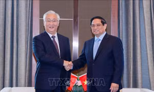 Thủ tướng Phạm Minh Chính tiếp Phó Thủ tướng Trung Quốc Trương Quốc Thanh