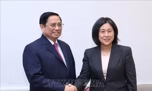 Thủ tướng Chính phủ Phạm Minh Chính tiếp Đại diện Thương mại Hoa Kỳ