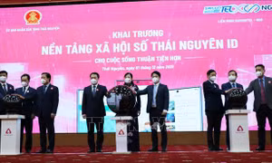 Khai trương nền tảng công dân số Thái Nguyên ID
