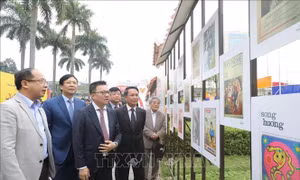 Hội Báo toàn quốc 2023: Khai mạc trưng bày 'Xuân xưa trên báo Tết'