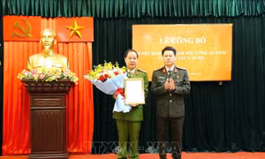 Tinh gọn bộ máy: Lực lượng Công an gương mẫu, đi đầu