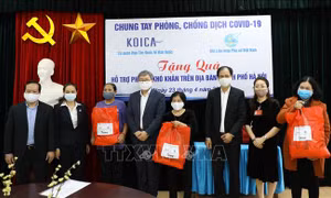 KOICA hỗ trợ Hội Liên hiệp Phụ nữ Việt Nam chung tay phòng, chống dịch COVID -19