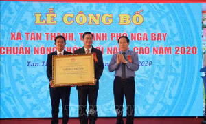 Xã thứ ba của Hậu Giang đạt chuẩn nông thôn mới nâng cao