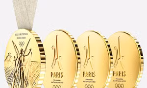 Huy chương vàng Olympic Paris 2024 có giá trị cao kỷ lục