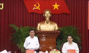 Chủ nhiệm Ủy ban Kiểm tra Trung ương làm việc với Thành ủy Cần Thơ