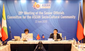Hội nghị trực tuyến Quan chức Cấp cao phụ trách Cộng đồng Văn hóa - Xã hội ASEAN 