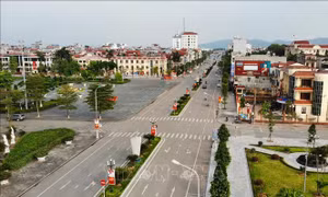 Không khí vắng vẻ bao trùm vùng 'tâm dịch' thành phố Bắc Giang