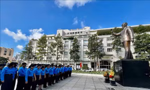 Dâng hương tưởng niệm 136 năm Ngày sinh Chủ tịch Tôn Đức Thắng