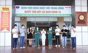 Ngày 8/6, cả nước có thêm 9 bệnh nhân mắc COVID-19 được công bố khỏi bệnh