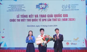 Tổng kết và trao giải Cuộc thi viết thư quốc tế UPU lần thứ 53