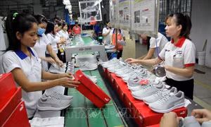 Các doanh nghiệp điện tử, giày da ở Bình Dương tuyển mới hàng ngàn lao động
