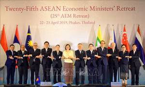 Việt Nam tham dự Hội nghị hẹp Bộ trưởng Kinh tế ASEAN lần thứ 25