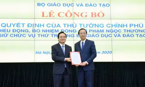 Bổ nhiệm ông Phạm Ngọc Thưởng làm Thứ trưởng Bộ Giáo dục và Đào tạo
