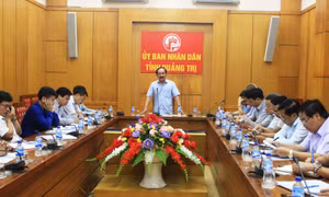 Khẩn trương giải phóng mặt bằng tuyến đường bộ cao tốc Cam Lộ - La Sơn