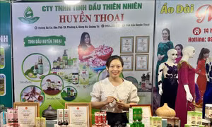 Trưng bày, quảng bá sản phẩm đặc trưng, sản phẩm OCOP tỉnh Quảng Trị
