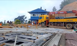 Tháo dỡ công trình vi phạm trên đèo Đại Ninh và Quốc lộ 28B