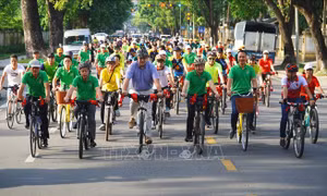 Huế phát triển mô hình đô thị xanh gắn với xe đạp